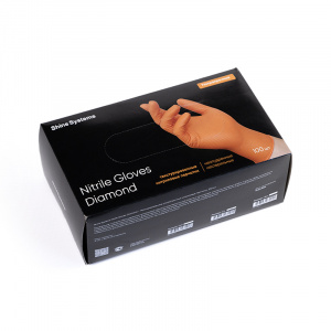 Shine Systems Nitrile Gloves Diamond - ультрапрочные нитриловые перчатки, 100шт