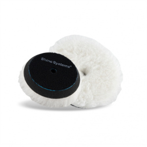 Shine Systems Cotton Wool Pad - полировальный круг мех с хлопком
