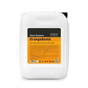 Shine Systems OrangeBomb - автошампунь для ручной мойки