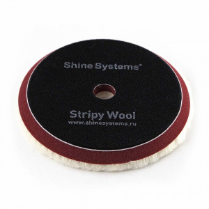 Полировальный круг из стриженого меха Stripy Wool Pad